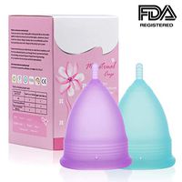 Menstrual Period Cup Cleaner, Period Menstrual Cup Reusable Comfortable, Menstrual Period Cups For Women Beginner, Sensitive Period Menstrual Cup Set Heavy Flow, Menstrual Cup Wash Holder Storage (L)