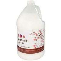 TOA Natural Massage Lotion for a Relaxing Massage Hydrating Unscented Product 1 Gallon Bottle
