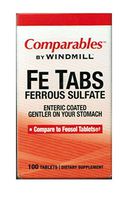 FE Tabs Ferrous Sulfate 65mg 100 ct