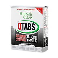 Herbal Clean Same-Day Detox Tablets (10), Portable and Discreet