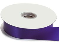 Purple Flora Satin Ribbon