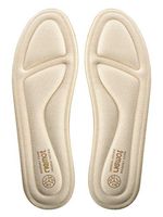 riemot Womens Memory Foam Insoles Super Soft Replacement Innersoles for Running Shoes Work Boots Comfort Cushioning Shoe Inserts Beige Size 7