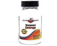 Super Energy with Green Tea 350mg, Ginseng 300mg and Guarana 250mg * 180 Capsules 100% Natural - by EarhNaturalSupplements