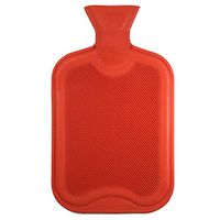 AQUAPAPA Large 1/2 Gallon Classic Non Toxic Natural Rubber Hot Water Bottle Bag, 2 Liters