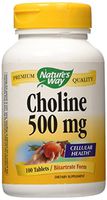 NATURE'S WAY Choline 500mg 100 Tablets