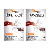 Snore Therapy Strips, Maximum Strength, Tackle The Toughest Snoring, Bed Partner Approved, 20 Count - 2 Pack
