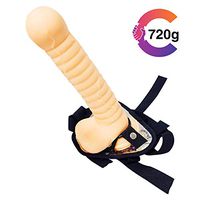 Skin Life Like Stráp ôn Massager with Adjustable Wearable with 3 Rings Type f0b5wq7 (Flesh)