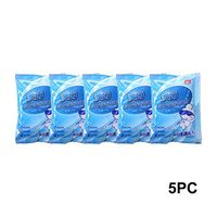 MAMaiuh Powerful Sink and Drain Cleaner, 5-Pack Magic Powder Bomb Quick Foaming Pipe Cleaner Deodorant Chemical Powder Dredge Agent for Kitchen Toilet Pipeline Dredging Quick Cleaning
