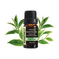 10ml Essential Oils For Aromatherapy Diffusers 100% Pure Natural Undiluted, Organic, Therapeutic Grade Essential Oils Relieve Stress (Tea Tree)