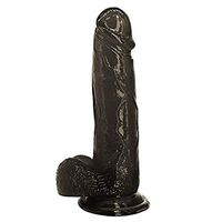 Adult Female 8 Inch Ðil'dÖ Waterproof Real Skin Female Relax Massager