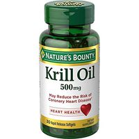 Nature's Bounty Red Krill Oil 500 mg Dietary Supplement Softgels 30 Soft Gels (Pack of 11)