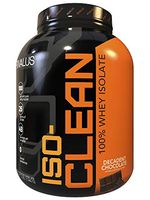 Iso-Clean Decadent Chocolate, 3 Pound - - Instantized Whey Protein Isolate - 100% Whey Protein Isolate, 0 g Lactose, Gluten, or Fat, Zero Banned Substances, Made in USA