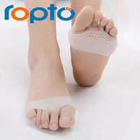 1 Pairs Metatarsal Pads Forefoot Pads for Heels Breathable Ball of Foot Cushions Ventilated Gel Pads Mortons Neuroma Pads Foot Pain Relief Soft Gel Foot Pads for Foot Instant Pain Relief