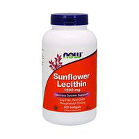 Now Foods, Sunflower Lecithin 1200mg, 200 Soft Gels
