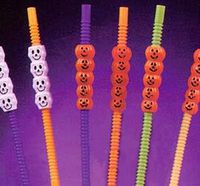 Funworld Halloween Bendy Straws 5-count (3-Pack)