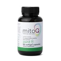 MitoQ Joint 60 Softgel Capsules Super CoQ10 Antioxidant - MitoQ w/Green Lipped Mussel Omega Oil Extract - Supports Healthy Joint, Mobility, Lung and Airways Function, and Cellular Health