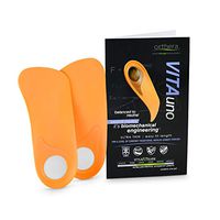 VITA: Orthera Orthotic Shoe Insole Inserts - Pain Relief Arch Supports (Men's: 7.5-9, Women's 8.5-10)