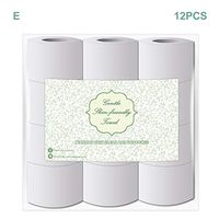 Silky & Smooth Soft 3-Ply Toilet Paper, Home Kitchen Thicken Toilet Tissue, Soft, Strong, Biodegradable Bath Tissue (White)