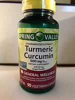 Spring Valley Turmeric Curcumin 500mg with 50mg Ginger Powder