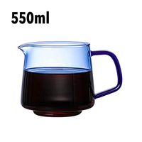 Replacement Carafe For Coffee Maker Heat-resistant Glass Coffee Pot With Handle Glass Coffee Sharing Pot For Household Office Club
