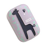 Travel Portable Contact Lens Case Cute Giraffe Eye Care Kits Box#03