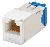 Panduit CJ6X88TGIW Category-6A 8-Wire TG-Style Jack Module, Off White