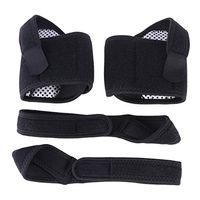 Healifty Bunion Corrector Toe Separators Orthopedic Braces Black 2pcs