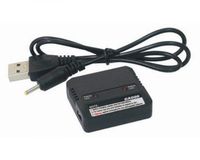 HobbyFlip Dual Li-Po 3.7V Battery Charger Charge 2 Batteries at Once HM-Mini CP-Z-18 Compatible with JJRC F180