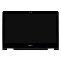 FirstLCD LCD Touch Screen Replacement for Dell Inspiron 15-5568 YM0K7 0YM0K7 0079Y 00079Y LED Display Digitizer Panel Assembly 15.6" FHD with Sharp Bezel(Dual Cameras)