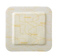 Biatain Silicone Foam Wound Dressing, Sterile, Superior Absorption, 4 x 4 Inch 33435 (Box of 10)