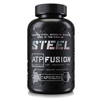 Steel Supplements ATP-Fusion Creatine Monohydrate Capsules Workout Supplement Pills No Bloat Faster Recovery Time 60 Servings