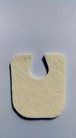 U Shaped Felt Callus Cushion Pad, 40 Pad Pack, 1/8" Adhesive Felt