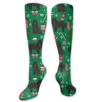 Unisex Fun Dress Socks - Colorful Funny Novelty Crazy Socks Havanese Dogs Xmas Christmas Dog Havanese, 19.7 Inches