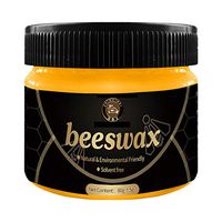 2020 Newest Beeswax Polish for Wood & Furniture | 100% Natural Wood Seasoning Beewax Furniture Care Oak Wood, Teak Wood, Dark and Light Wood Treatment (1PC Beewax)