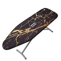 Ironing Board Cover Fabric Marbling Ironing Board Cover Protective Press Iron Folding Non-Slip for Ironing Cloth Guard Protect Garment 4 Colors