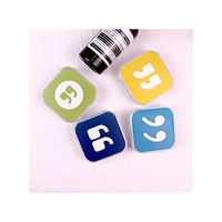 Contact Lens Care Case Eye Care Kit Portable Contact Lens Box Home Travel Storage Mirror Box Random Color,05