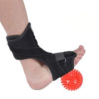 Plantar Fasciitis Night Splint with Spiky Ball for Relief Plantar Fasciitis Pain, Achilles, Heel Spur Relief, Arch Foot Pain Fits Left and Right Foot