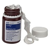 Kendall Plain Packing Strip 1"X 5 Yards Sterile - Model 7633