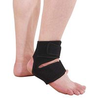 Ankle Brace Adjustable Compression Foot Wrap for Ankle Sprains Breathable Athletic Support Sleeve Protection for Exercise Men and Women (1unit)