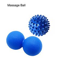 Mini Peanut-Shape Massage Ball Shoulder Back Legs Rehabilitation Training Ball Muscle Relex Apparatus-Blue