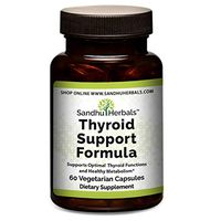 Thyroid Formula Vegetarian Capsules 60 Ct| Promotes Thyroid Health| Supports Healthy Metabolism and Energy Levels| Optimize Healthy Weight Management