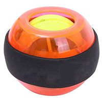 LMDH Wrist Trainer Exercises Power Ball Wrist&Forearm Strengthener Essential Auto-Start Spinner Gyro Ball (Color : Orange)