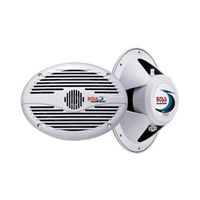 Pair Boss Mr690 6x9" 350w 2 Way Marine Audio Speakers 350 Watt