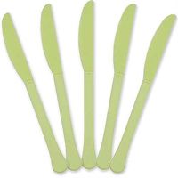 Amscan 4548.115 Plastic Premium Knives, 20 pieces, Green