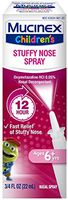Mucinex Children`s Stuffy Nose Nasal Spray .75 oz (Pack of 2)