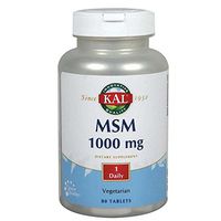 KAL 1000 Mg Msm Tablets, 80 Count