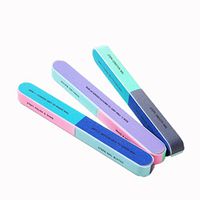 Nail Art Tool,Putars Portable Portable Creative Printing Nail File Sanding Sand Six-Sided Polishing File Nail Tool