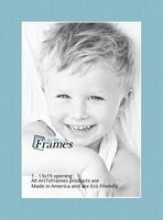 13x19 Aqua Blue / French Blue Custom Mat for Picture Frame with 9x15 opening size (Mat Only, Frame NOT Included)