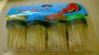 Toothpick 4 Pack (Green, Red, Blue, Yellow)