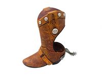 Hilarious Home Cowboy Boot Bathroom Accessory Toilet Brush Holder